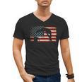 Swimming Swim Team Distressed American Flag USA Swimmer Men's V-Neck T-Shirt, trending gift