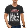 Swimming Swimmer DANGER Swim Mom Men's V-Neck T-Shirt, trending gift Swimming Swimmer DANGER Swim Mom Men's V-Neck T-Shirt, trending gift