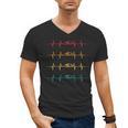 Swimming Swimmer Heartbeat Vintage Men Boys Women Swim Lover Men's V-Neck T-Shirt, trending gift