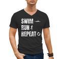 Swimrun Endurance Sports Swimming Running Swim Run Men's V-Neck T-Shirt, trending gift