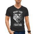 Tiger Muay Thai And Kickboxing Men's V-Neck T-Shirt, trending gift Tiger Muay Thai And Kickboxing Men's V-Neck T-Shirt, trending gift