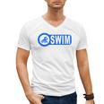 2 Sided Print Swimming Teacher Swim Instructor Swim Lessons Men's V-Neck T-Shirt, trending gift 2 Sided Print Swimming Teacher Swim Instructor Swim Lessons Men's V-Neck T-Shirt, trending gift