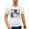 Boxing Professional Boxer Muay Thai Kickboxer Fan Boxing Men's V-Neck T-Shirt, trending gift