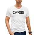 Canoe Canoeing Vintage Canoe Raglan Baseball Tee Men's V-Neck T-Shirt, trending gift