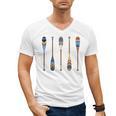 Colorful Painted Oars Paddle Nautical Canoe T Shirt Men's V-Neck T-Shirt, trending gift Colorful Painted Oars Paddle Nautical Canoe T Shirt Men's V-Neck T-Shirt, trending gift