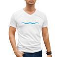 Freestyle Swimming Raglan Baseball Tee Men's V-Neck T-Shirt, trending gift Freestyle Swimming Raglan Baseball Tee Men's V-Neck T-Shirt, trending gift