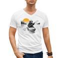 Kayaking Bear Retro Sunset Paddling Canoe Outdoor Adventure Men's V-Neck T-Shirt, trending gift Kayaking Bear Retro Sunset Paddling Canoe Outdoor Adventure Men's V-Neck T-Shirt, trending gift