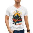 Life Is Better In A Canoe Canoeing Raglan Baseball Tee Men's V-Neck T-Shirt, trending gift Life Is Better In A Canoe Canoeing Raglan Baseball Tee Men's V-Neck T-Shirt, trending gift