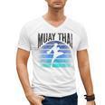 Muay Thai Hobby Fighter Martial Arts Boxing Men's V-Neck T-Shirt, trending gift