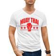 Muay Thai For Men Women Kids Mixed Martial Arts Raglan Baseball Tee Men's V-Neck T-Shirt, trending gift