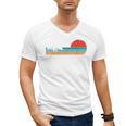 Paddling Canoe Retro Vintage For Canoeists And Paddle Men's V-Neck T-Shirt, trending gift
