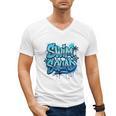 Swimming Matching Tee Men's V-Neck T-Shirt, trending gift