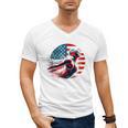 Swimming United States Apparel American Flag Swimming Men's V-Neck T-Shirt, trending gift Swimming United States Apparel American Flag Swimming Men's V-Neck T-Shirt, trending gift