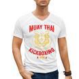 Tiger Muay Thai Kickboxing Gym MMA Training Men's V-Neck T-Shirt, trending gift
