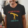 Anything You Canoe I Canoe Better Vintage Quote Sleeveless Men's V-Neck T-Shirt
