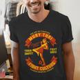 The Art Of Fighting Culture Muay Thai Men's V-Neck T-Shirt