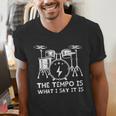 Best Drum For Men Women Drummer Drum Kit Drumming Men's V-Neck T-Shirt Best Drum For Men Women Drummer Drum Kit Drumming Men's V-Neck T-Shirt