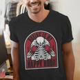 Boxing Is My Happy Hour Muay Thai Kickboxer Fan Boxing Men's V-Neck T-Shirt