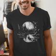 Canoe Canadian Canoeists Nature Canoe Men's V-Neck T-Shirt