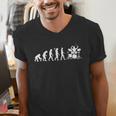 Evolution Drum Kit Men's V-Neck T-Shirt