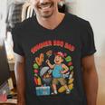Fun Summer BBQ Dad For Grilling Enthusiasts Men's V-Neck T-Shirt
