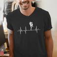 My Heart Beats For Muay Thai Martial Artist Men's V-Neck T-Shirt