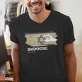 Israel Swimming Swimmer Water Sports Swimming Men's V-Neck T-Shirt Israel Swimming Swimmer Water Sports Swimming Men's V-Neck T-Shirt