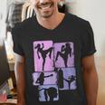 Muay Thai Thai Boxes Girls Kids Women Men's V-Neck T-Shirt