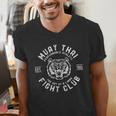 Muay Thai Fight Club Tiger Kick Boxing Shirt Men's V-Neck T-Shirt