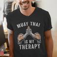 Muay Thai Fighter Martial Arts Sport Muay Thai Men's V-Neck T-Shirt Muay Thai Fighter Martial Arts Sport Muay Thai Men's V-Neck T-Shirt