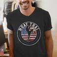 Muay Thai Kickboxing Vintage Men's V-Neck T-Shirt Muay Thai Kickboxing Vintage Men's V-Neck T-Shirt