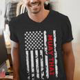 Muay Thai Martial Arts Men's V-Neck T-Shirt