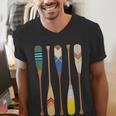 Paddle Canoe Men's V-Neck T-Shirt