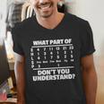 What Is Part Of Don't You Understand Swimming Swimmer Swimming Men's V-Neck T-Shirt What Is Part Of Don't You Understand Swimming Swimmer Swimming Men's V-Neck T-Shirt