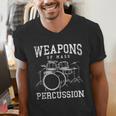 Rock Musician Drummer Drum Kit Men's V-Neck T-Shirt Rock Musician Drummer Drum Kit Men's V-Neck T-Shirt