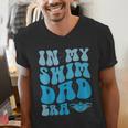 In My Swim Dad Era Swim Dad Swimming Fathers Day Men's V-Neck T-Shirt In My Swim Dad Era Swim Dad Swimming Fathers Day Men's V-Neck T-Shirt