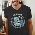 Swim Meets Swim Mom Of A Swimmer Mom Swim Mama Swimming Mom Men's V-Neck T-Shirt Swim Meets Swim Mom Of A Swimmer Mom Swim Mama Swimming Mom Men's V-Neck T-Shirt