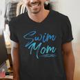 Swim Mom Swimming Cute Men's V-Neck T-Shirt Swim Mom Swimming Cute Men's V-Neck T-Shirt