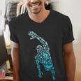 Swim Sport Athletes Swimmer Dad Boys Competitive Swimming Men's V-Neck T-Shirt