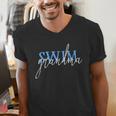 Swim Swimmer Love Swimming Shirt Sport Grandma Men's V-Neck T-Shirt