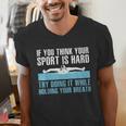 Swimming Art For Men Women Swimmer Swim Coach Training Men's V-Neck T-Shirt