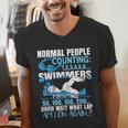Swimming Humor Swim Men's V-Neck T-Shirt Swimming Humor Swim Men's V-Neck T-Shirt