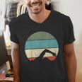 Swimming Men's V-Neck T-Shirt