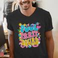 Swimming Pool Party Squad Beach Pool Party Matching Beach Men's V-Neck T-Shirt Swimming Pool Party Squad Beach Pool Party Matching Beach Men's V-Neck T-Shirt