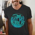 Swimming Quote For Swimmers Swim Team Eat My Bubbles Men's V-Neck T-Shirt