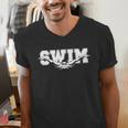 Swimming For Swimmers Competitive Athletes Men's V-Neck T-Shirt