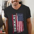 Swimming And Swimmers Men's V-Neck T-Shirt