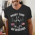 Thailand American Flag Muay Thai Thai Boxing Women Girls Kids Men T-Shirt Men's V-Neck T-Shirt Thailand American Flag Muay Thai Thai Boxing Women Girls Kids Men T-Shirt Men's V-Neck T-Shirt