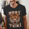 Tiger Asia Ninja Muay Thai Men's V-Neck T-Shirt