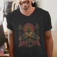 Vintage Muay Thai Respect Thai Boxing Fighter Thai Giant Men's V-Neck T-Shirt Vintage Muay Thai Respect Thai Boxing Fighter Thai Giant Men's V-Neck T-Shirt